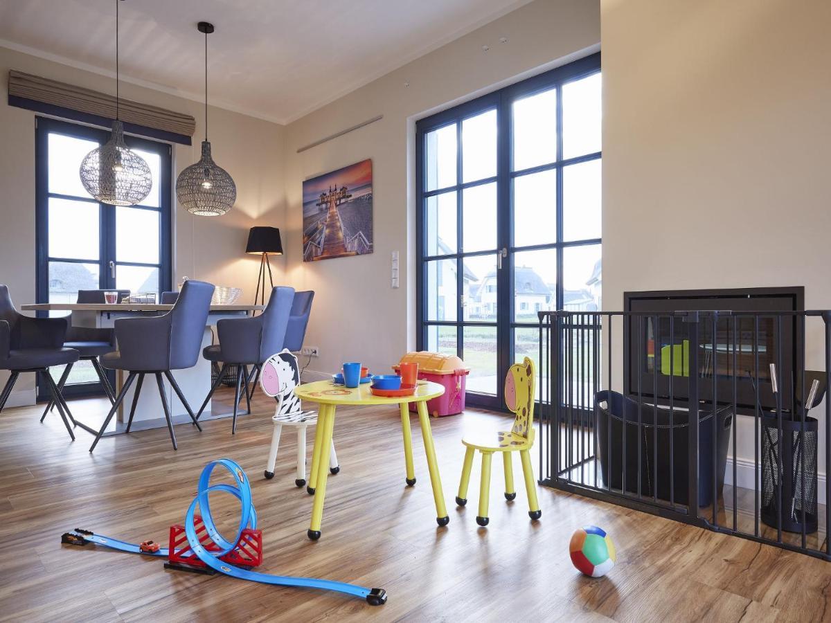 Reetland Am Meer - Premium Reetdachvilla Mit 3 Schlafzimmern, Sauna, Kamin Und Massagesessel F05 Dranske Eksteriør bilde