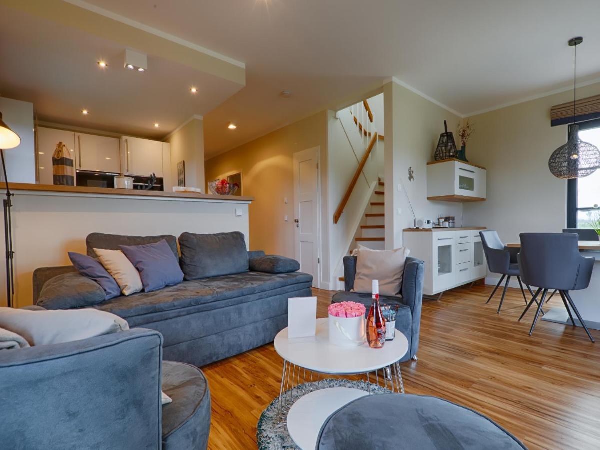 Reetland Am Meer - Premium Reetdachvilla Mit 3 Schlafzimmern, Sauna, Kamin Und Massagesessel F05 Dranske Eksteriør bilde
