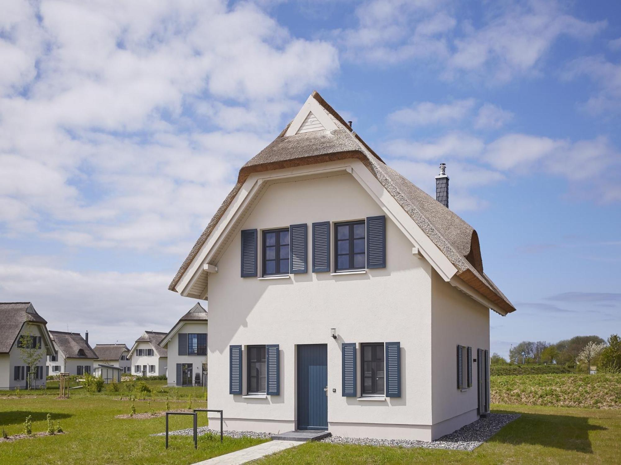Reetland Am Meer - Premium Reetdachvilla Mit 3 Schlafzimmern, Sauna, Kamin Und Massagesessel F05 Dranske Eksteriør bilde