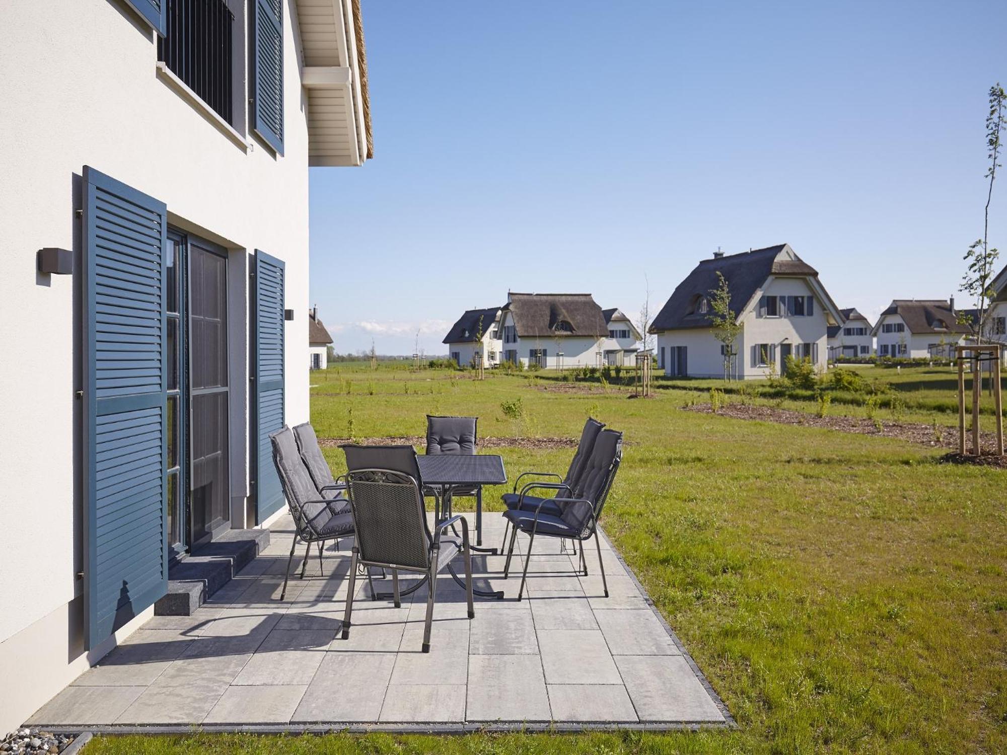 Reetland Am Meer - Premium Reetdachvilla Mit 3 Schlafzimmern, Sauna, Kamin Und Massagesessel F05 Dranske Eksteriør bilde
